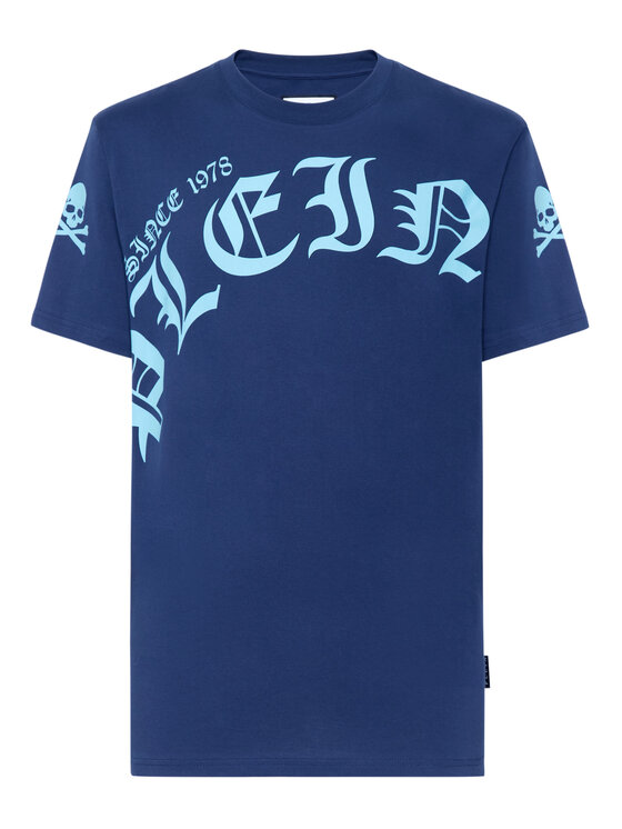 PHILIPP PLEIN PHILIPP PLEIN Tričko 329 Svetlo modrá Regular Fit