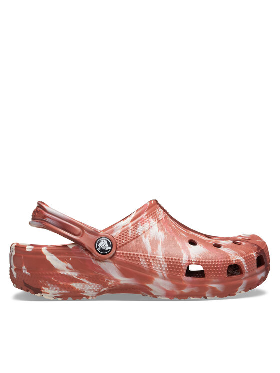 Crocs Iešļūcenes Classic Marbled Clog 206867 Brūns