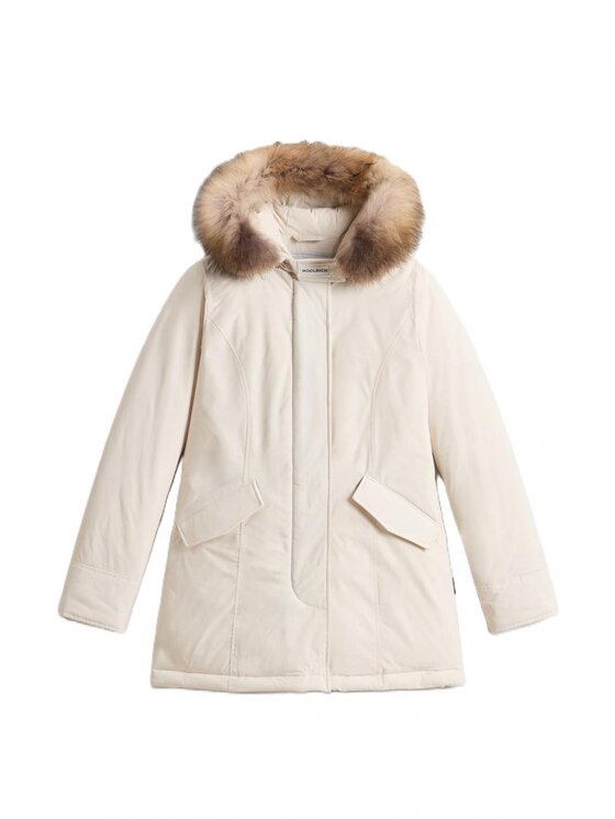 Woolrich Woolrich Kurtka zimowa cfwwou0652frut3128-8743 Biały Regular Fit