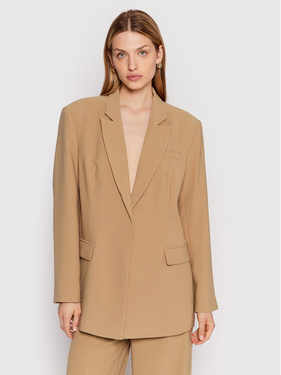 Notes Du Nord Notes Du Nord Sakko Oliana 12808 Beige Oversize