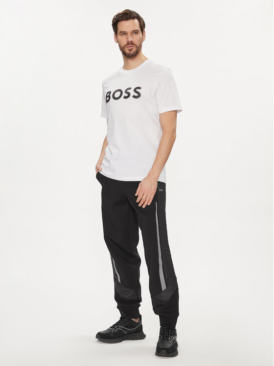 BOSS Boss Majica Tee 1 50506344 Bela Regular Fit