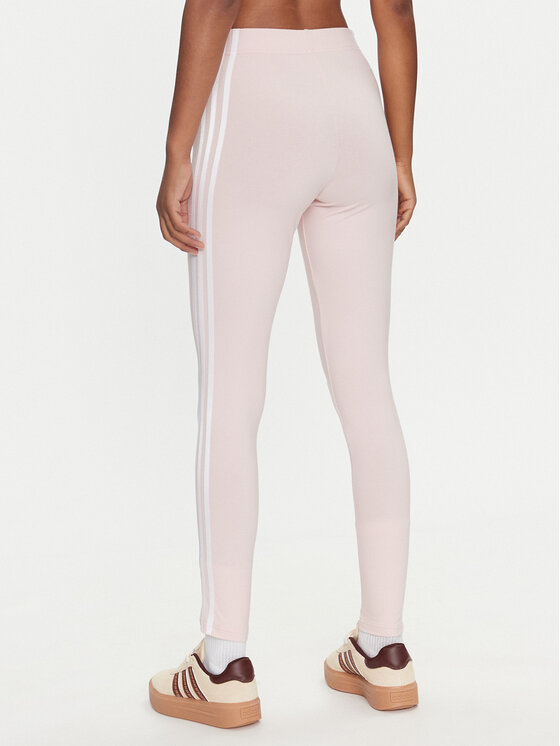 adidas Leggings Future Icons 3 Stripes IW5293 Rosa Slim Fit Modivo