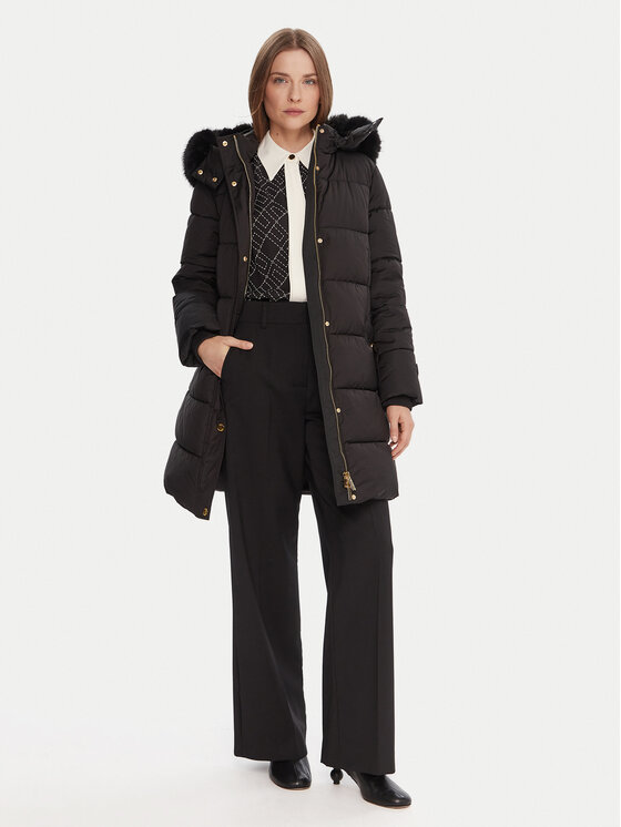 Marciano Guess Marciano Guess Wintermantel 5BGL18 7378A Schwarz Regular Fit