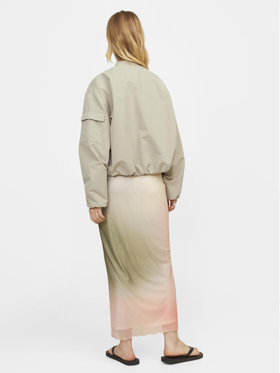 JJXX JJXX Μπόμπερ μπουφάν Leila 12253330 Γκρι Regular Fit