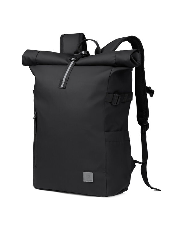 James Hawk James Hawk Plecak Praktyczny plecak typu Rolltop na laptopa 16" Czarny