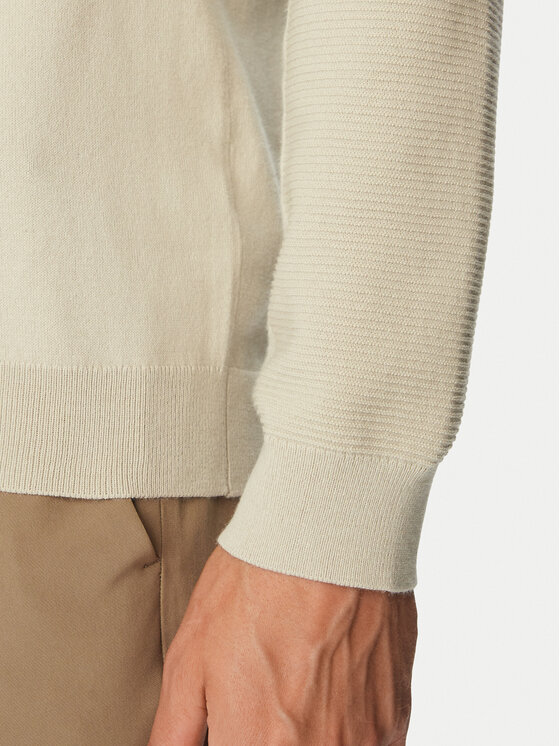 BOSS BOSS Пуловер Momentum-X PL 50568962 Бежов Regular Fit