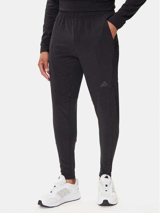 adidas adidas Pantaloni trening Designed for Training Hybrid IY1123 Negru Slim Fit