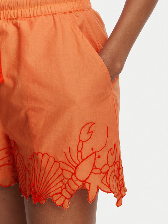 Vero Moda Vero Moda Sportshorts Lucia 10350997 Hellorange Regular Fit