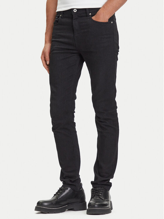 Karl Lagerfeld Jeans Jeansy A3M10031 Czarny Skinny Fit