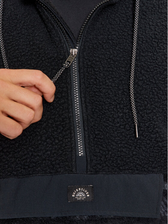 Quiksilver Quiksilver Flis Clean Coasts Otlr EQYFT04801 Črna Regular Fit