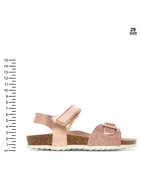 Geox Geox Sandali J Adriel Girl J028MC 0BNEW C8124 S Rosa