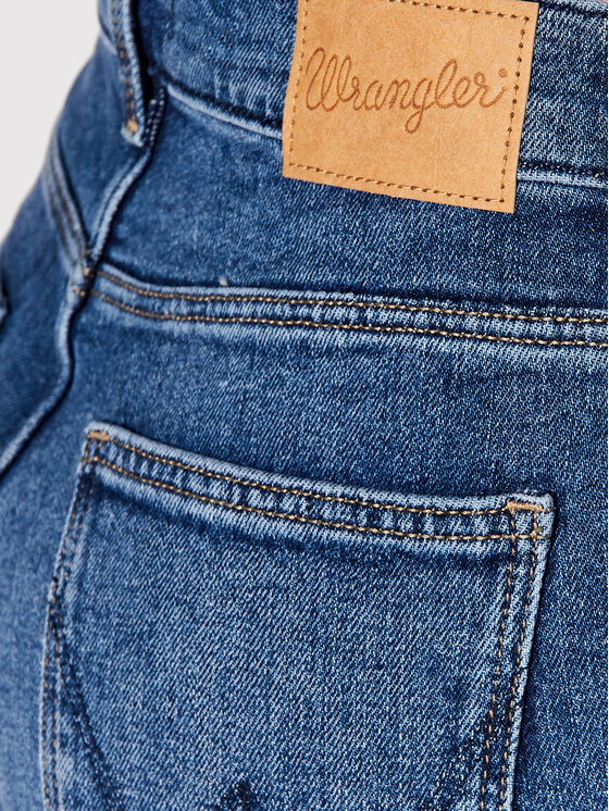 Wrangler Wrangler Jeansy Body Bespoke Airblue W26RJX386 112320017 Niebieski Straight Fit