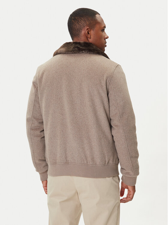 Bugatti Bugatti Преходно яке 872796 81040 Бежов Regular Fit