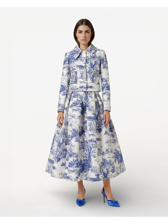 Castellani Castellani Marynarka Castle Blue Niebieski Regular Fit