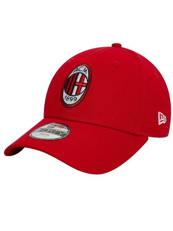 New Era New Era Cappellino Core 9Forty AC Milan Jr Cap Rosso