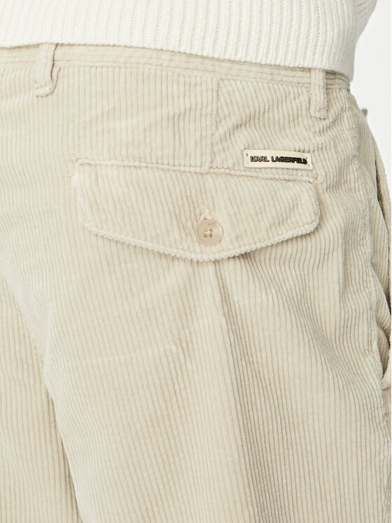KARL LAGERFELD KARL LAGERFELD Pantaloni di tessuto 265358 564827 Beige Regular Fit