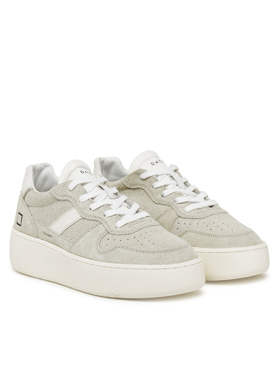 D.A.T.E. D.A.T.E. Sneakersy Court W421-CP-HA Beżowy