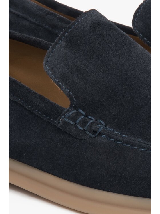 Estro Estro Mocassini ER00117031 Blu scuro