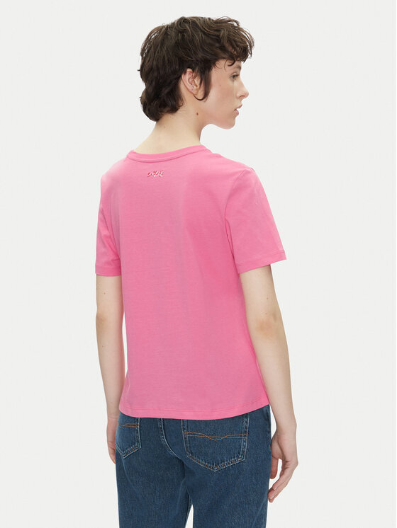 Pepe Jeans Pepe Jeans Тишърт Rumer PL506072 Розов Regular Fit