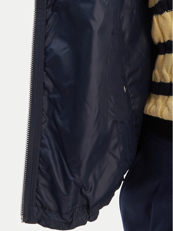 Tommy Hilfiger Tommy Hilfiger Pārejas jaka WW0WW48001 Tumši zils Regular Fit