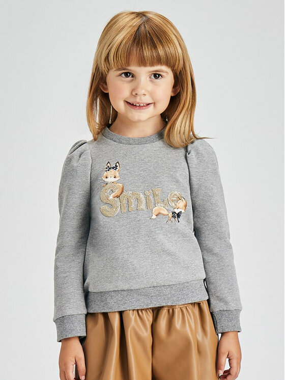 Felpa 4429 Grigio Regular Fit