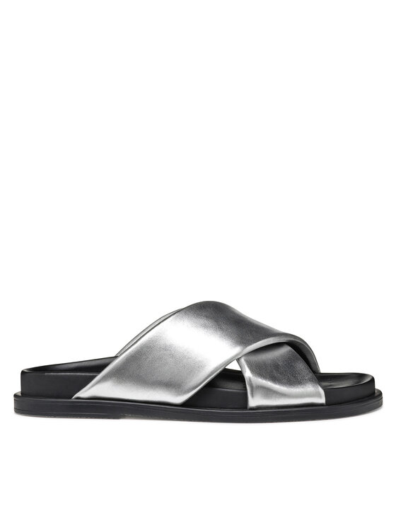 Geox Šľapky D Adelash D55YWB 000Y2 C1007 Strieborná