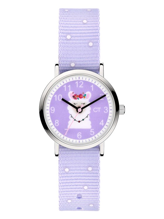 Zegar Cool Time, Fioletowy, 6320