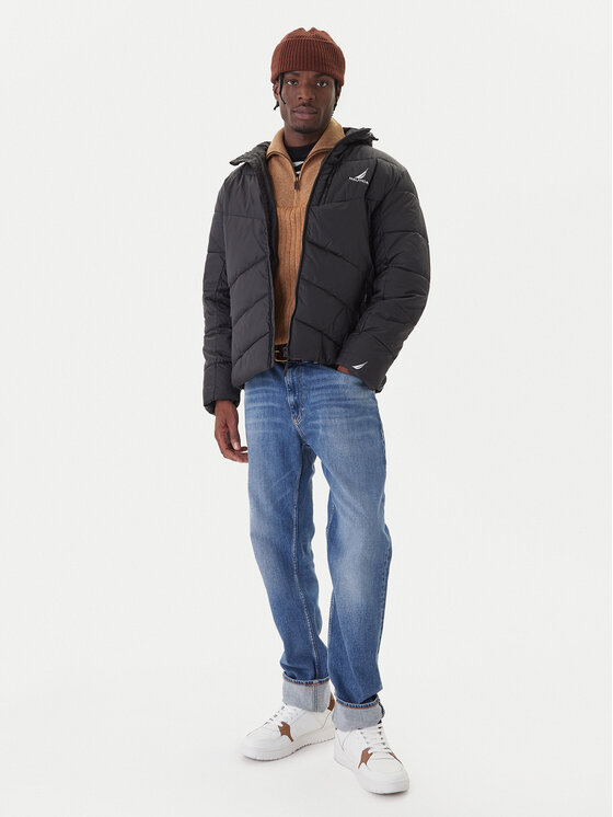 Nautica Nautica Žieminė striukė Provo N1T04062 Juoda Regular Fit
