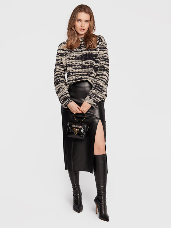 Maglione Bea 17715 Nero Relaxed Fit