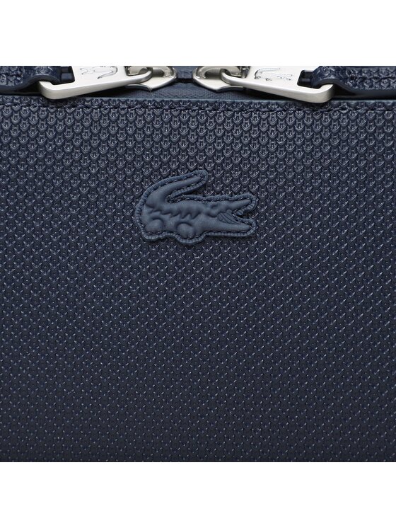 Sac a main lacoste bleu marine sales