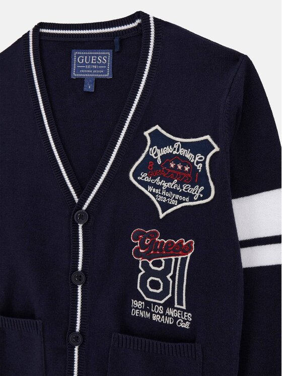Guess Kids Guess Kids Cardigan 178776 Blu Classic Fit