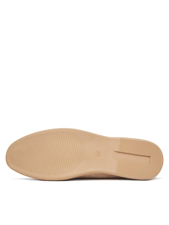 DeeZee DeeZee Mokasyny 13-1120-4 Beżowy
