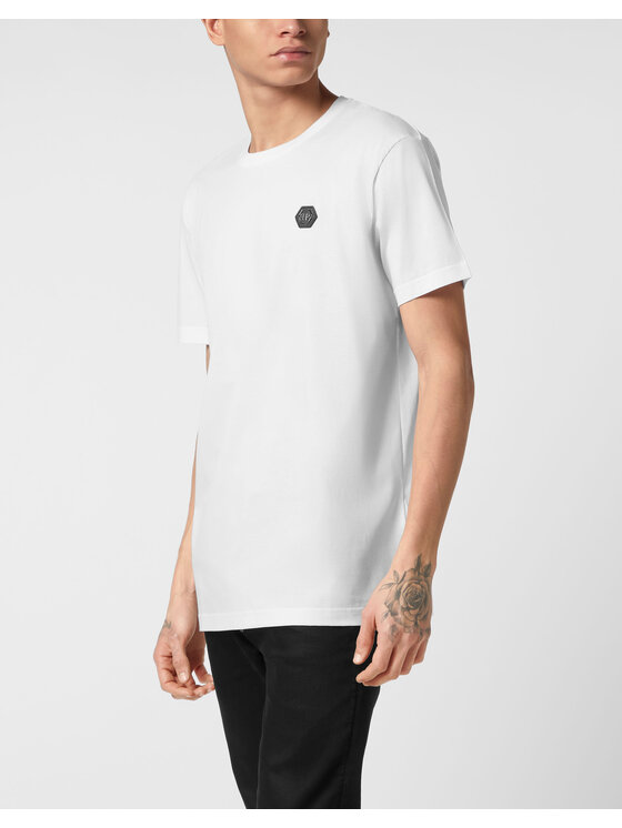 PHILIPP PLEIN PHILIPP PLEIN T-shirt 23501 Bianco Regular Fit