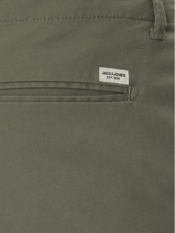 Jack&Jones Jack&Jones Auduma šorti Dave 12182549 Zaļš Regular Fit