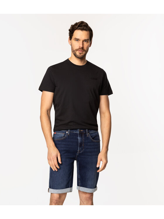 Lee Cooper Lee Cooper Bermudy JOG 1422 Niebieski Regular Fit
