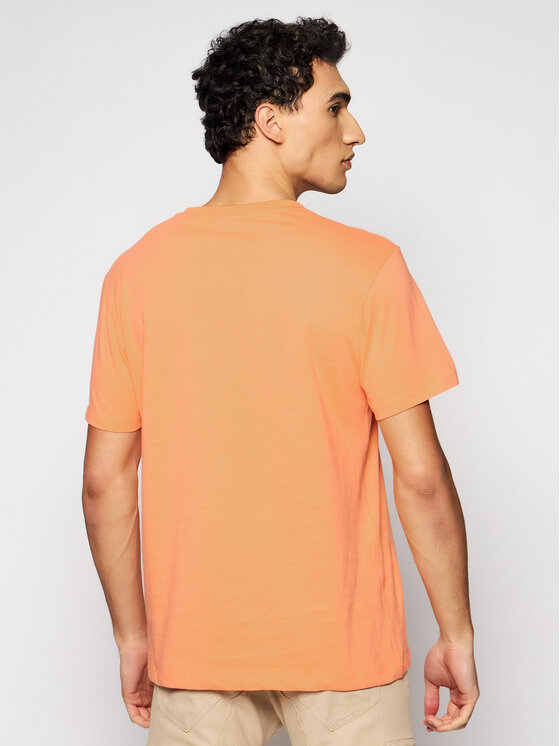 T-shirt M1RI72 K8FQ1 Arancione Regular Fit