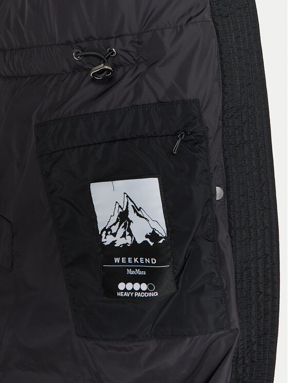 Weekend Max Mara Weekend Max Mara Wintermantel Dolly 2425496052 Schwarz Relaxed Fit