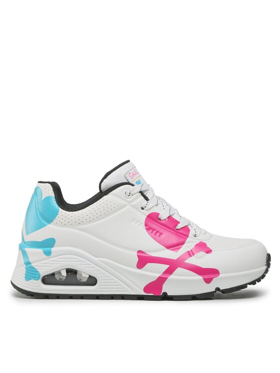 Skechers Skechers Sneakersy Crossing Hearts 155227/WMLT Biały