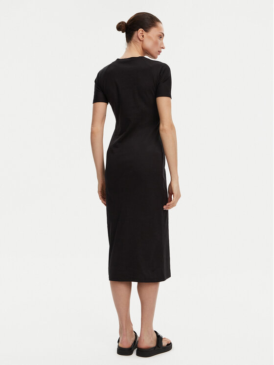Calvin Klein Calvin Klein Vsakodnevna obleka K20K208299 Črna Slim Fit