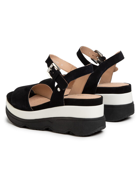 Geox Geox Sandále D Gardenia C D02HBC 00021 C9999 Čierna