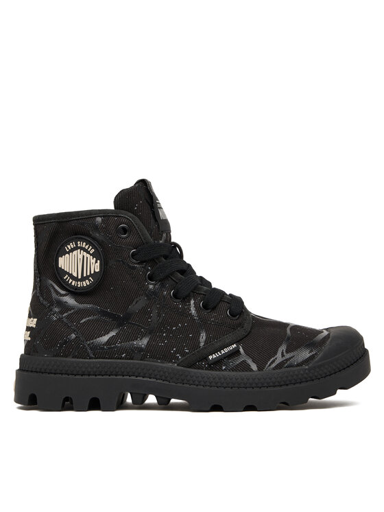 Palladium Palladium Schnürstiefeletten Pampa Hi Tunnels 94626-008-M Schwarz