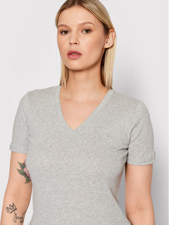 United Colors Of Benetton United Colors Of Benetton T-shirt 3GA2E4230 Siva Regular Fit