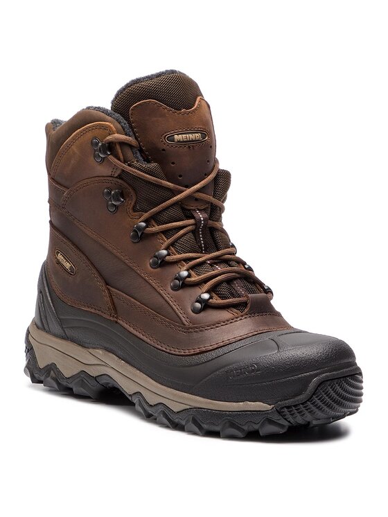 Scarpe da camminata ed escursionismo uomo marrone marrone Meindl 