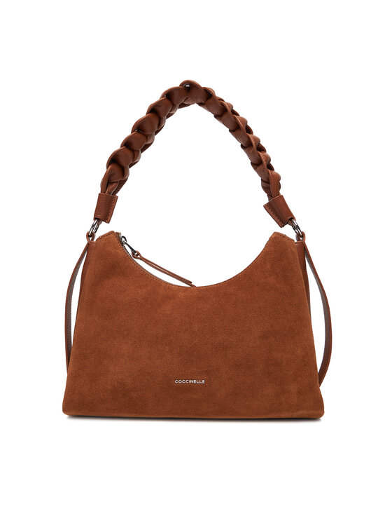 Coccinelle Coccinelle Kabelka P6P Boheme Suede Bimaterial E1 P6P 13 03 01 Hnědá