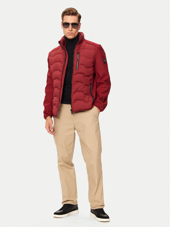 Tom Tailor Tom Tailor Bunda pro přechodné období 1041308 Červená Regular Fit