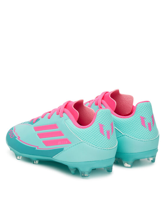 adidas adidas Buty do piłki nożnej F50 League Messi Firm/Multi-Ground IH0931 Turkusowy