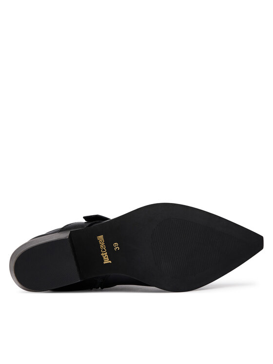 Just Cavalli Just Cavalli Ковбойські чоботи 81RA3S56 ZPC30 Чорний