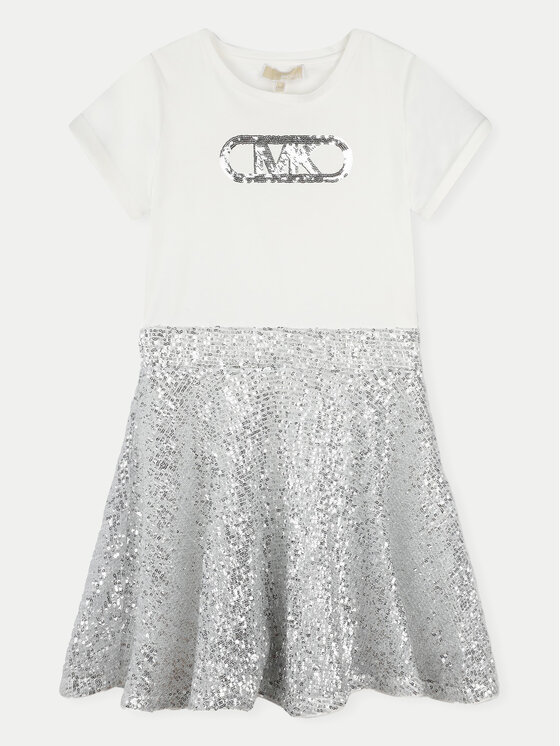 MICHAEL KORS KIDS MICHAEL KORS KIDS Повсякденна сукня R30173 M Срібний Regular Fit