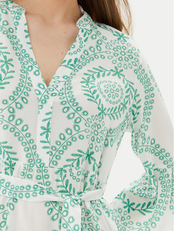 Vero Moda Vero Moda Vsakodnevna obleka Melba 10329936 Zelena Loose Fit