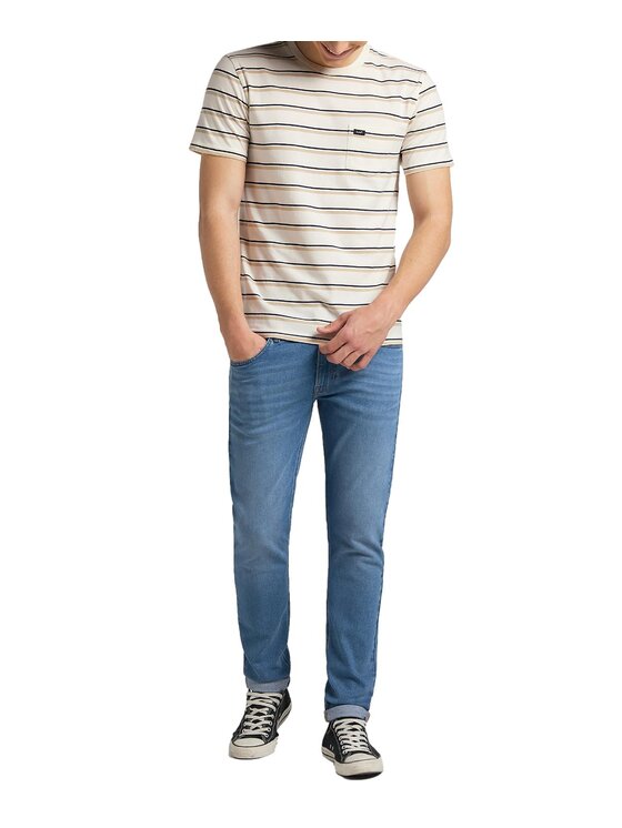 Lee Lee Jeansy L719TLYA Niebieski Slim Fit